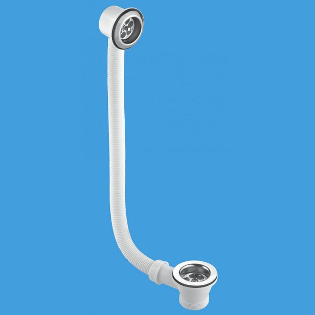 McAlpine Bath Combination Waste FBW2P Plumb Spares Direct